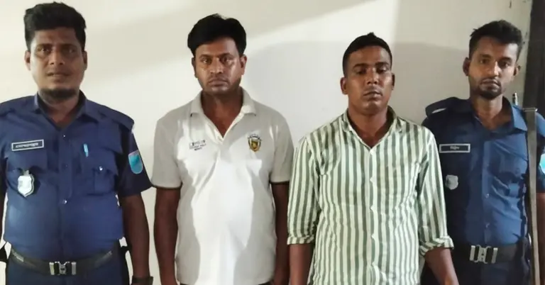 গ্রেপ্তার হওয়া দুইজন